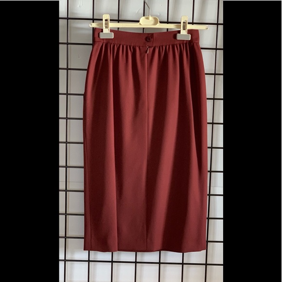 Vintage Escada Wool Skirt - Picture 2 of 3